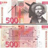 *500 Toliarov Slovinsko 1992-2005 P16 UNC - Kliknutím na obrázok zatvorte -